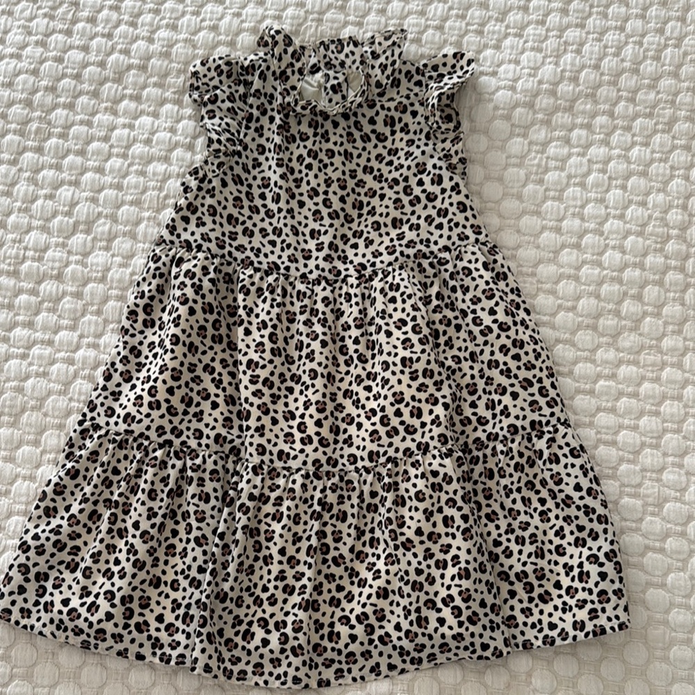 Janie and jack leopard print dress